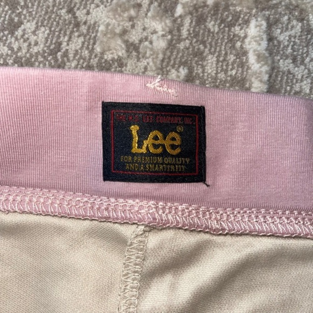 Lee Women's Skirt Size 12 Pink Comfort Waistband Casual Mini New with Tags - Picture 4 of 13